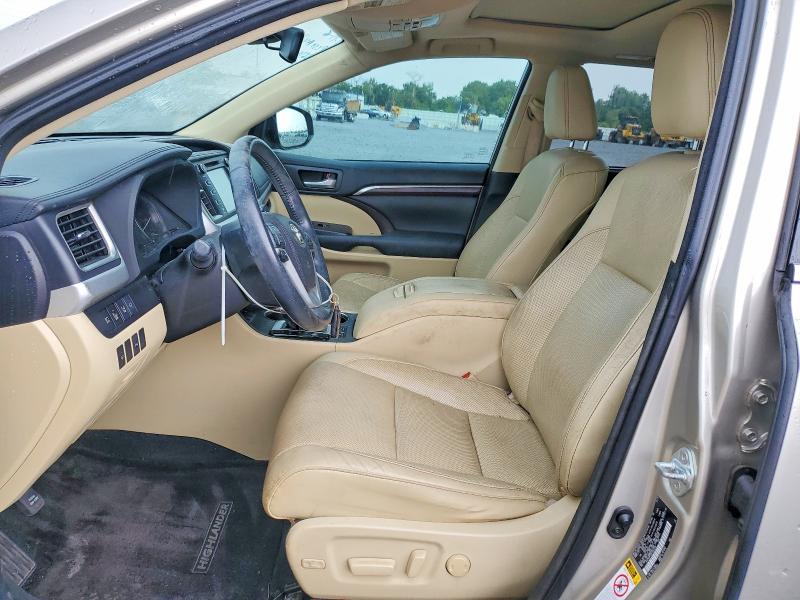 Продажа на аукционе авто 2015 Toyota Highlander, vin: 5TDYKRFH2FS081250, номер лота: 62614296