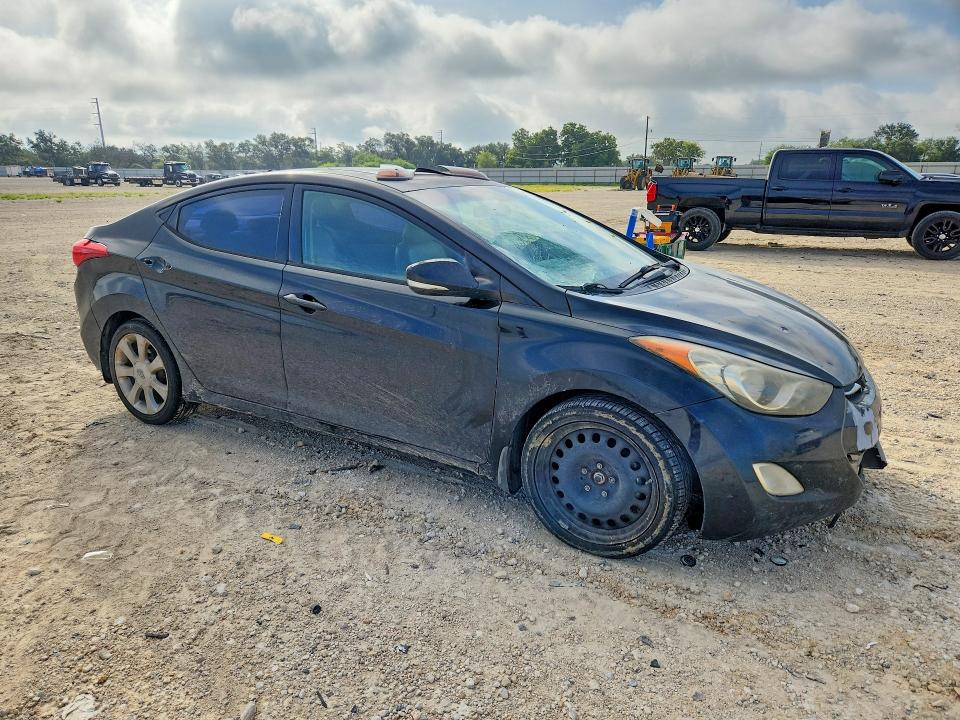61851906 :رقم المزاد ، 5NPDH4AE4DH242553 vin ، 2013 Hyundai Elantra مزاد بيع