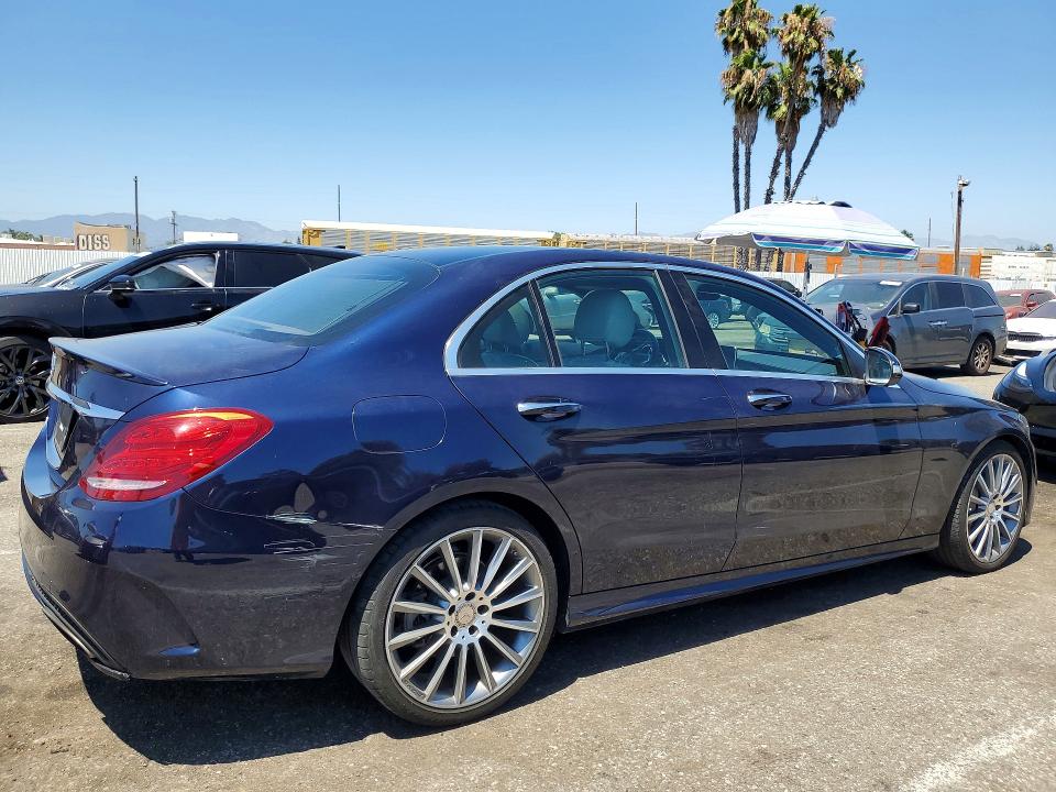 Auction sale of the 2015 Mercedes-benz C, vin: 55SWF4JBXFU054981, lot number: 60160286
