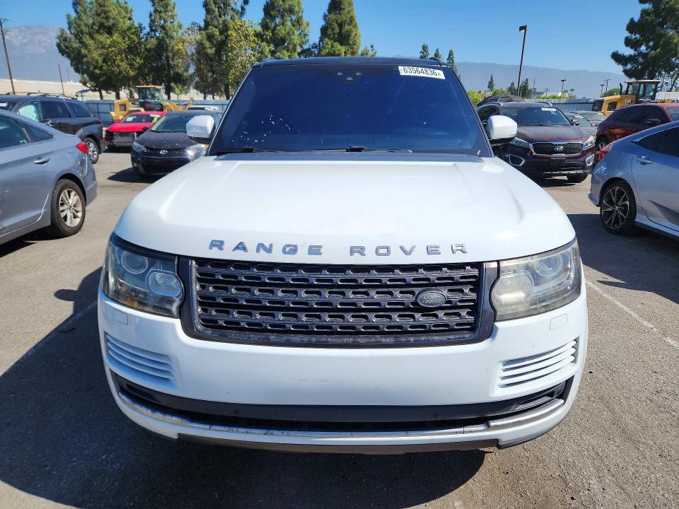 63564836 :رقم المزاد ، SALGR2FK1HA350275 vin ، 2017 Land Rover Range Rover مزاد بيع