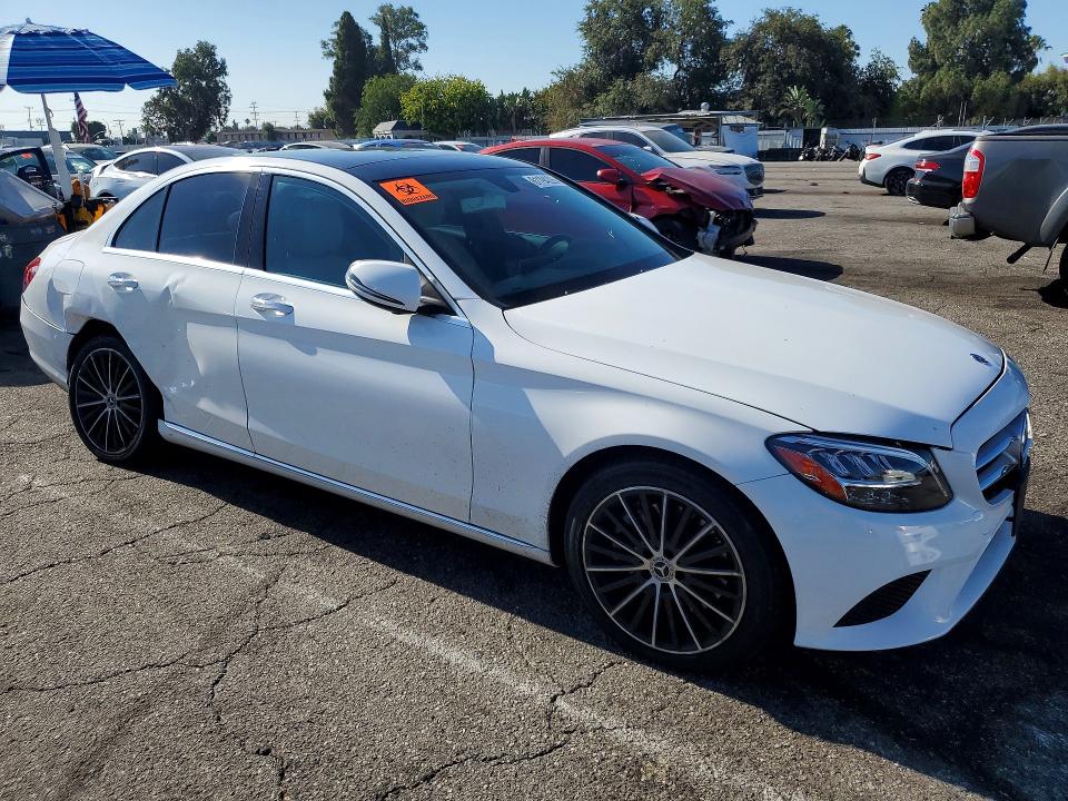 2020 Mercedes-benz C მანქანა იყიდება აუქციონზე, vin: W1KWF8DB1LR590668, აუქციონის ნომერი: 61194226