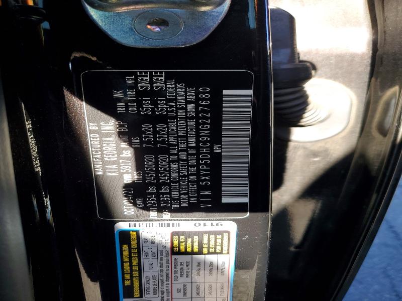 Продаж на аукціоні авто 2022 Kia Telluride, vin: 5XYP5DHC9NG227680, номер лоту: 60464856