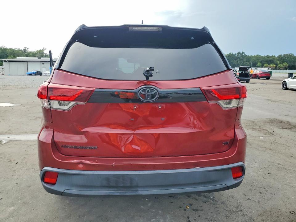 Продаж на аукціоні авто 2019 Toyota Highlander, vin: 5TDKZRFHXKS324055, номер лоту: 63300166