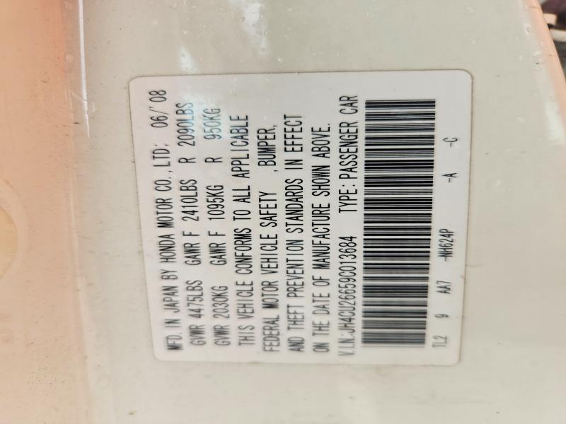 Продаж на аукціоні авто 2009 Acura Tsx, vin: JH4CU26659C013684, номер лоту: 63045406