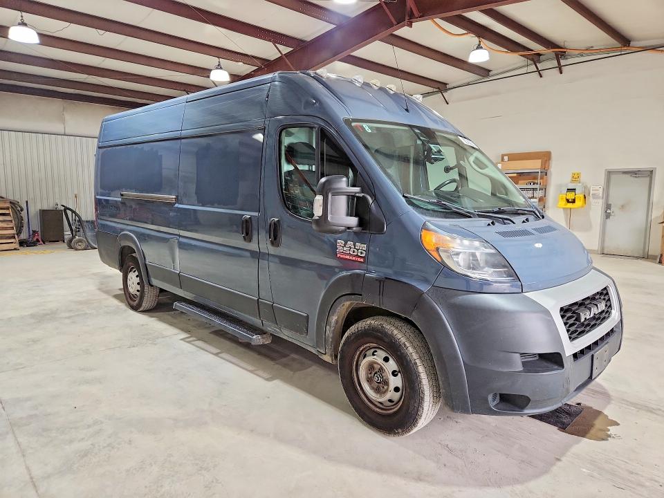 61497986 :رقم المزاد ، 3C6URVJGXLE128555 vin ، 2020 Ram Promaster 3500 مزاد بيع