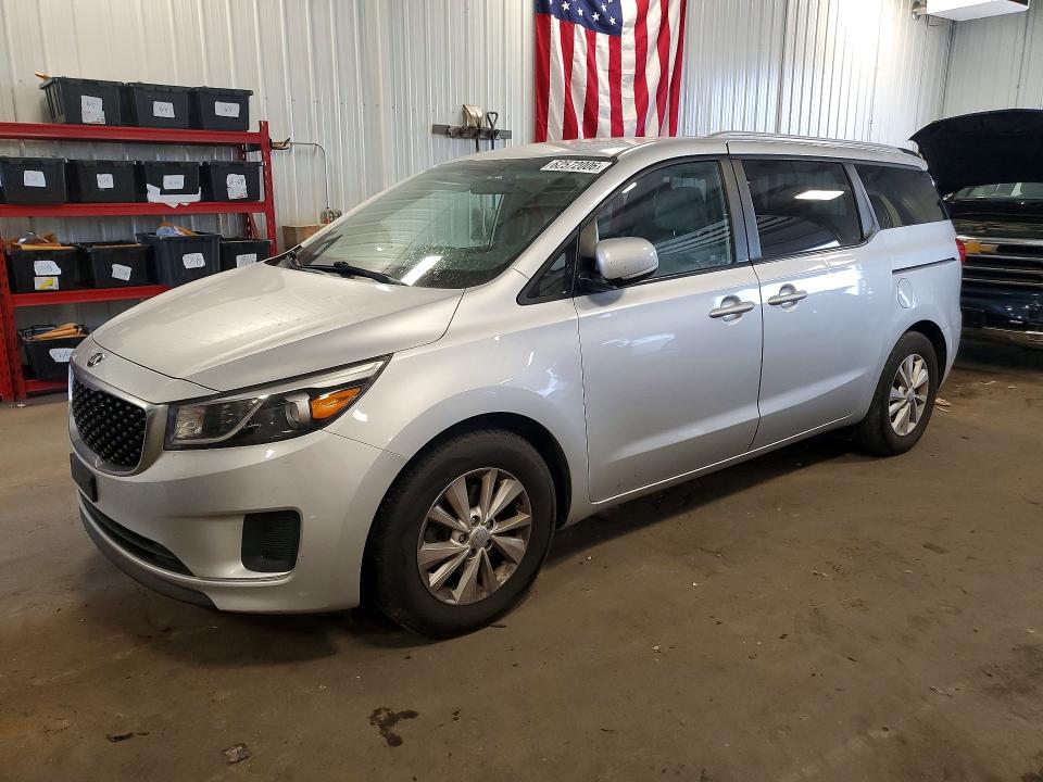 62572006 :رقم المزاد ، KNDMB5C16G6131650 vin ، 2016 Kia Sedona مزاد بيع
