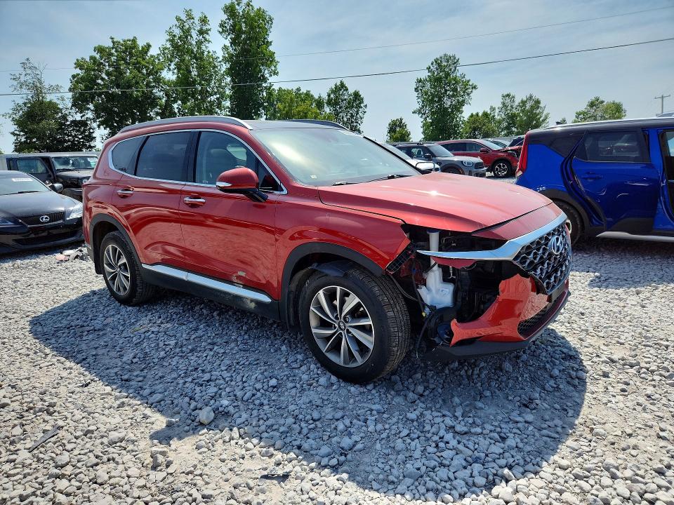 2020 Hyundai Sante Fe მანქანა იყიდება აუქციონზე, vin: 5NMS3CADXLH197945, აუქციონის ნომერი: 60850146