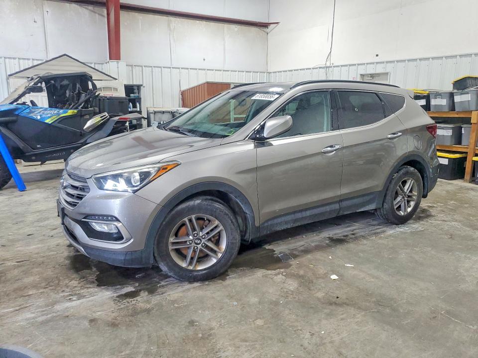 61858856 :رقم المزاد ، 5XYZUDLB8HG445608 vin ، 2017 Hyundai Santa Fe Sport مزاد بيع