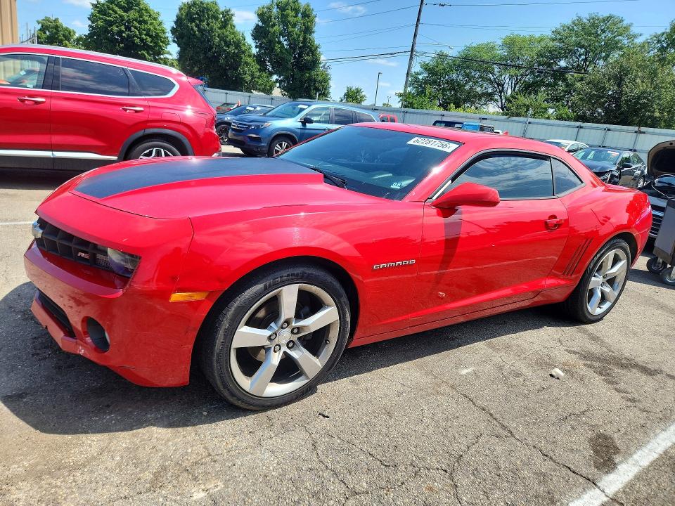 Продаж на аукціоні авто 2012 Chevrolet Camaro, vin: 2G1FB1E39C9207504, номер лоту: 62281756