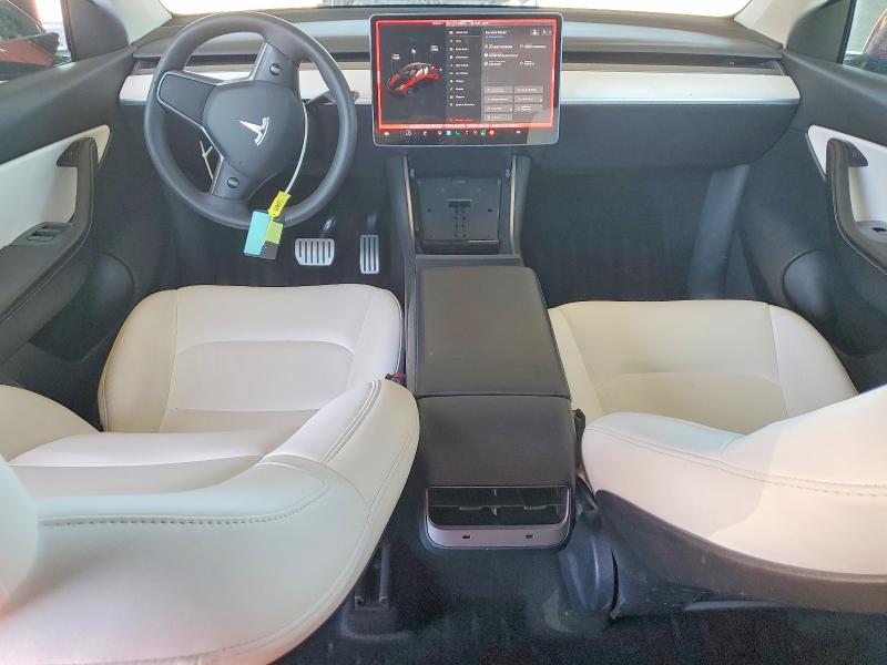 60760726 :رقم المزاد ، 5YJYGDEF7MF095893 vin ، 2021 Tesla Model Y مزاد بيع