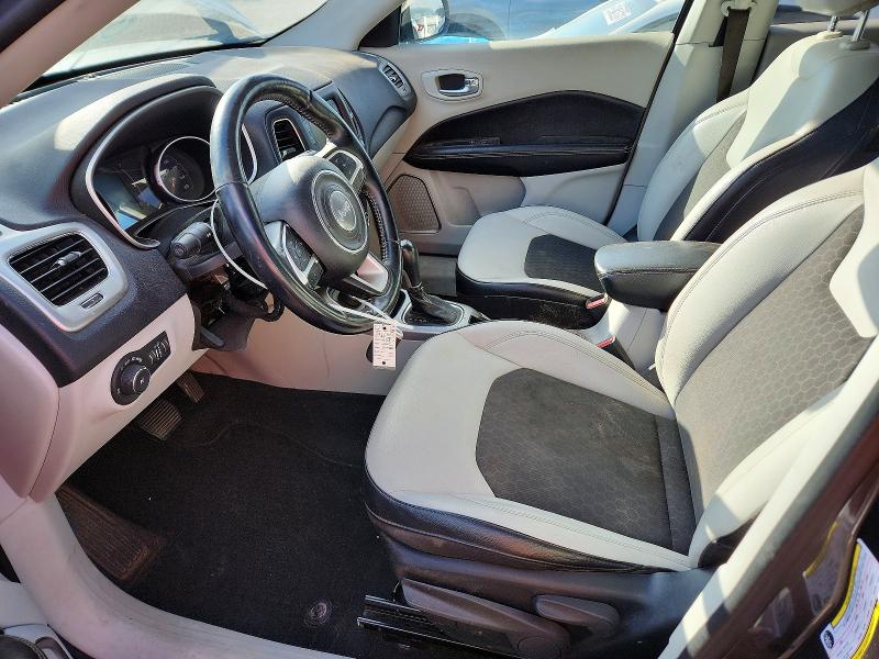 59668216 :رقم المزاد ، 3C4NJDBBXJT315658 vin ، 2018 Jeep Compass مزاد بيع