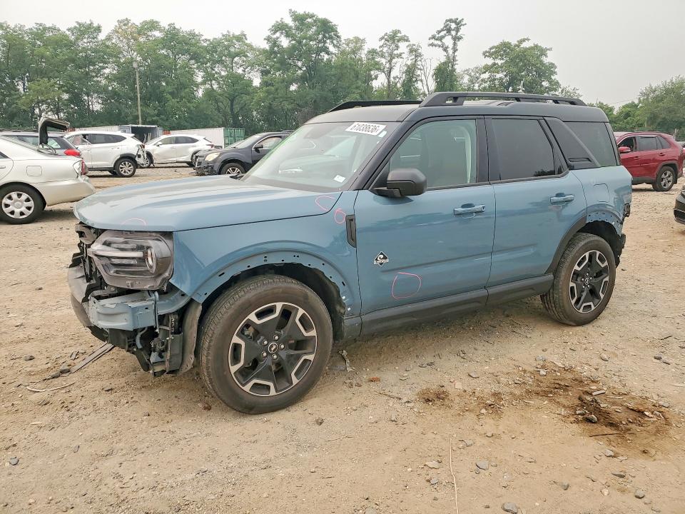 61038636 :رقم المزاد ، 3FMCR9C62PRD08848 vin ، 2023 Ford Bronco Sport مزاد بيع