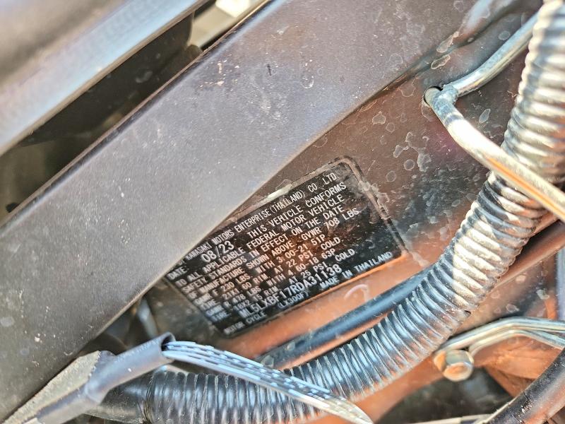 Продаж на аукціоні авто 2024 Kawasaki Klx300, vin: ML5LXBF17RDA31138, номер лоту: 58919796
