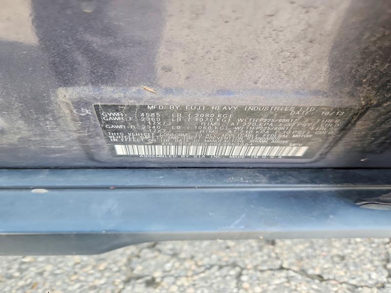 Продаж на аукціоні авто 2014 Subaru Outback, vin: 4S4BRCLC0E3252001, номер лоту: 61724806