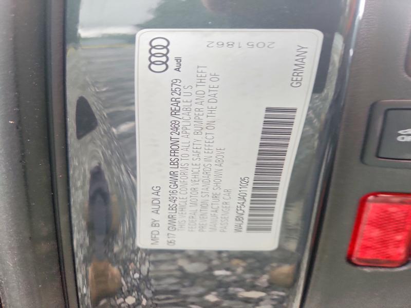 Aukcja sprzedaży 2018 Audi A5, vin: WAUBNCF54JA011025, numer aukcji: 62487486