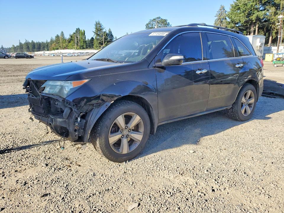 61184686 :رقم المزاد ، 2HNYD2H60BH529887 vin ، 2011 Acura Mdx مزاد بيع