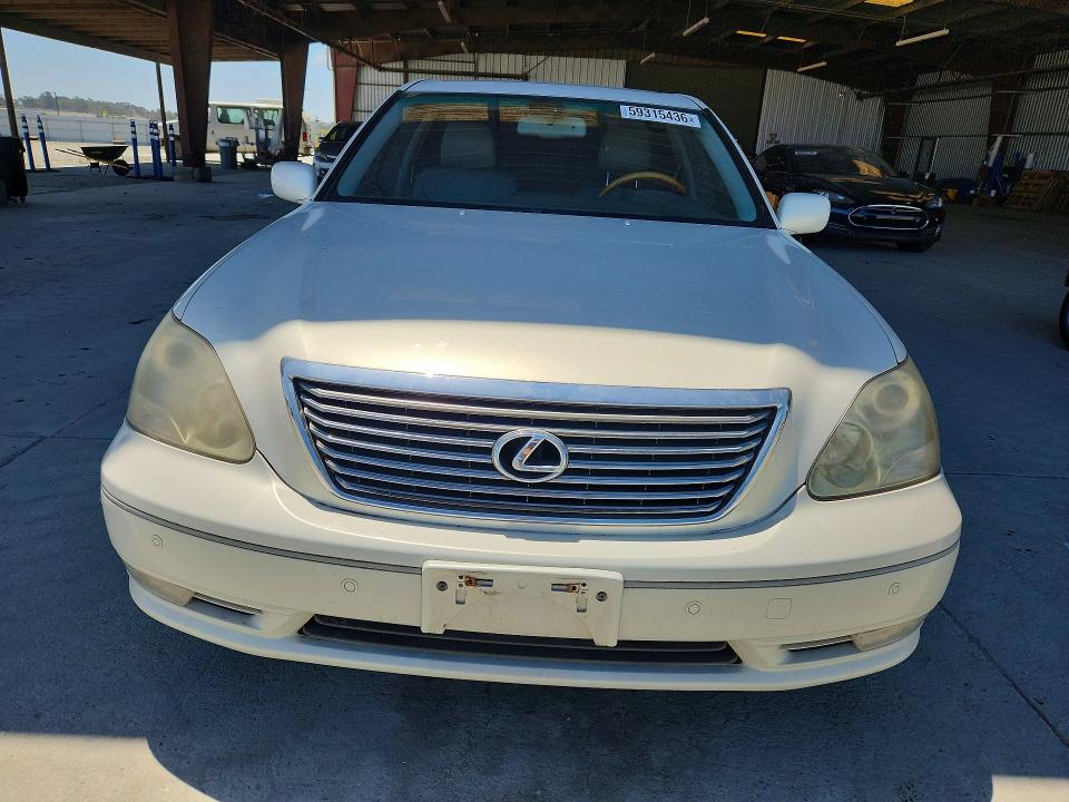 Aukcja sprzedaży 2005 Lexus Ls, vin: JTHBN36F855000070, numer aukcji: 59315436