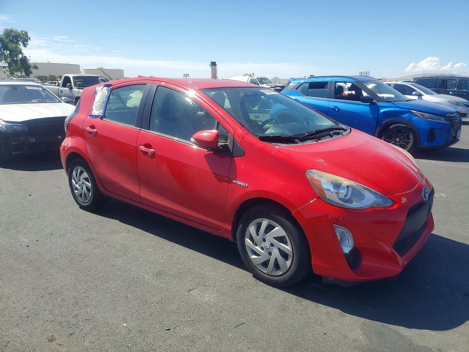2015 Toyota Prius C მანქანა იყიდება აუქციონზე, vin: JTDKDTB33F1104443, აუქციონის ნომერი: 61340496