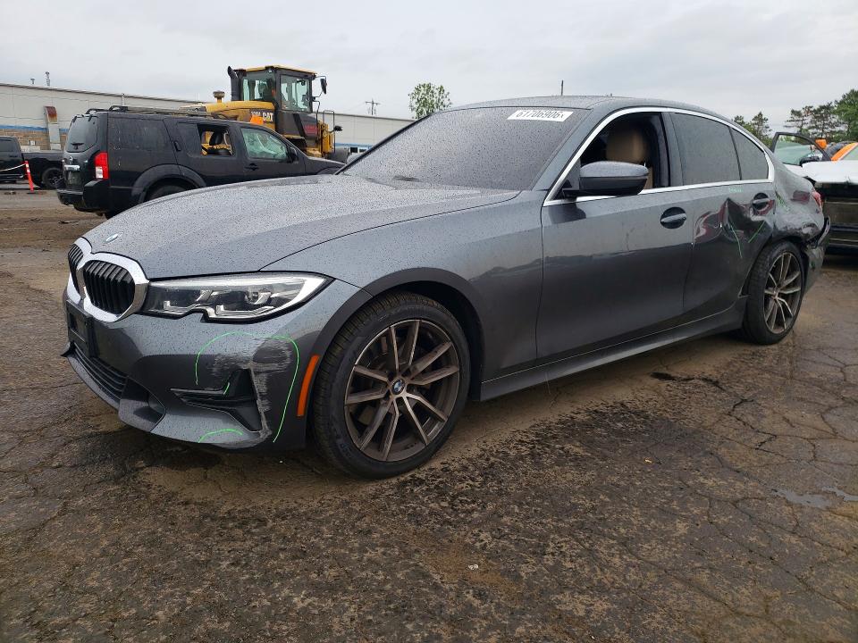 2021 Bmw 330xi მანქანა იყიდება აუქციონზე, vin: 3MW5R7J05M8B93435, აუქციონის ნომერი: 61706906