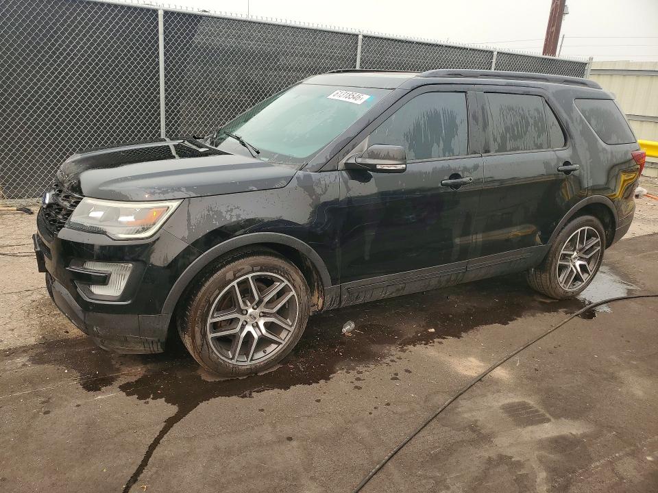 61318546 :رقم المزاد ، 1FM5K8GT8HGB08931 vin ، 2017 Ford Explorer مزاد بيع