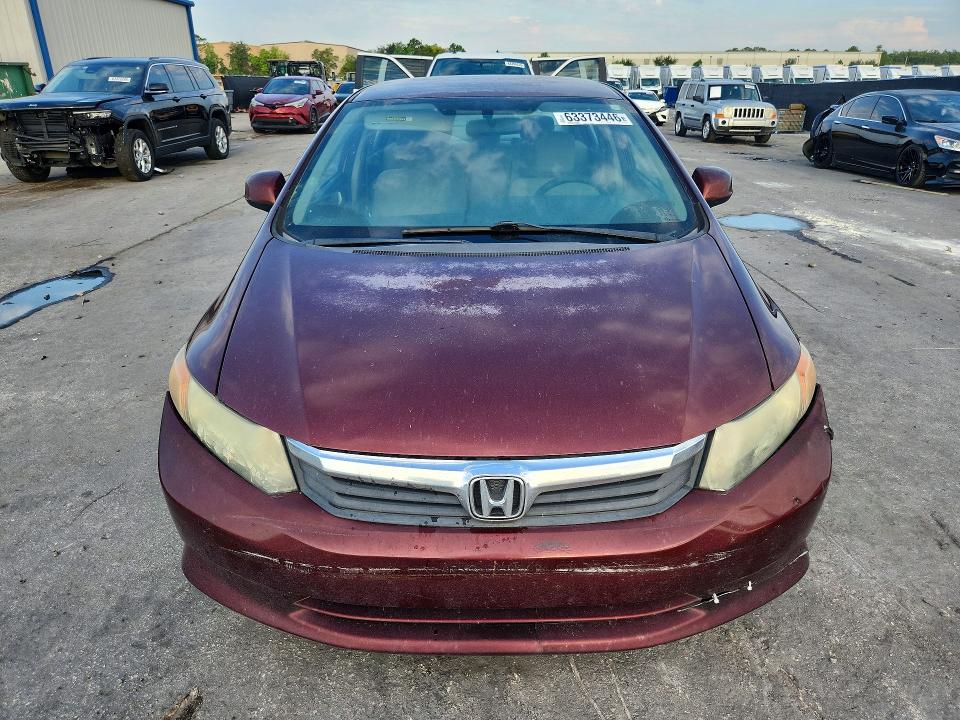 Aukcja sprzedaży 2012 Honda Civic, vin: 19XFB2F59CE071244, numer aukcji: 63373446