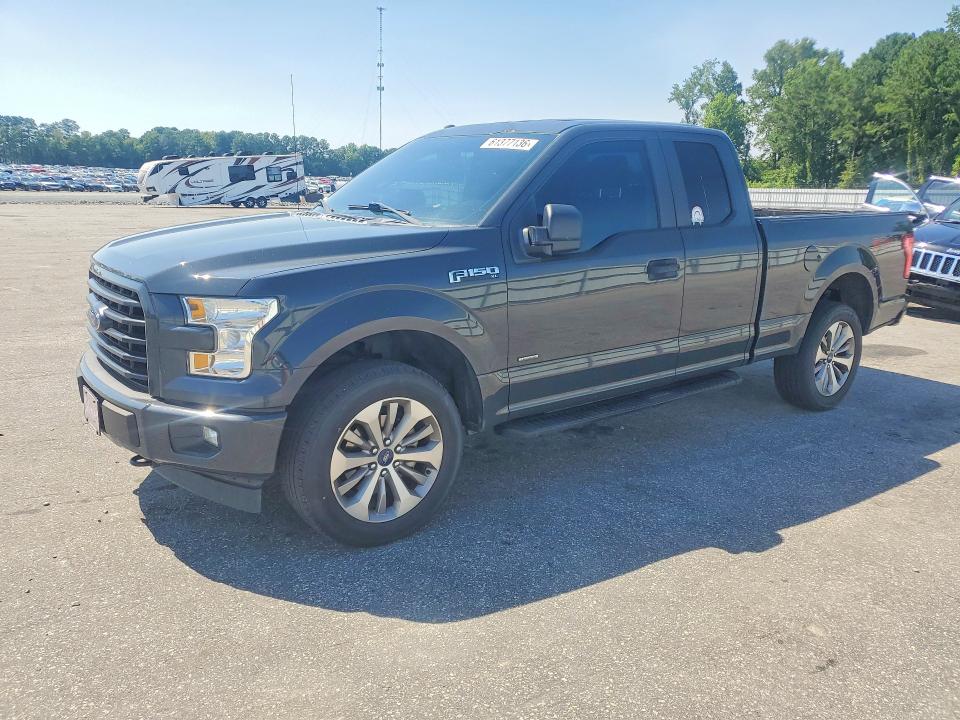 61377136 :رقم المزاد ، 1FTEX1EP4HKE07347 vin ، 2017 Ford F150 مزاد بيع