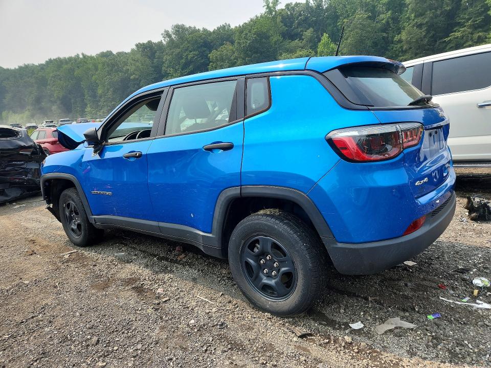 2021 Jeep Compass მანქანა იყიდება აუქციონზე, vin: 3C4NJDAB5MT540026, აუქციონის ნომერი: 61131846