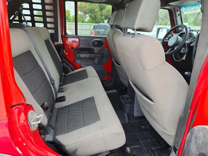 2010 Jeep Wrangler Unlimited მანქანა იყიდება აუქციონზე, vin: 1J4BA3H10AL123991, აუქციონის ნომერი: 60825686