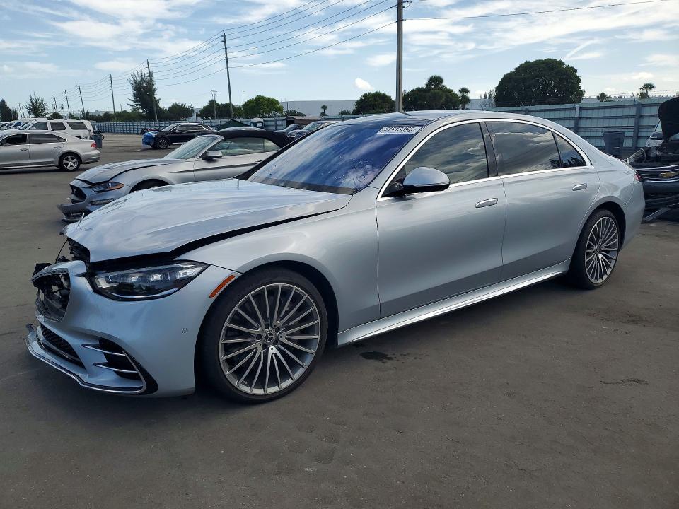 Продаж на аукціоні авто 2022 Mercedes-benz S, vin: W1K6G6DB8NA147016, номер лоту: 61913396