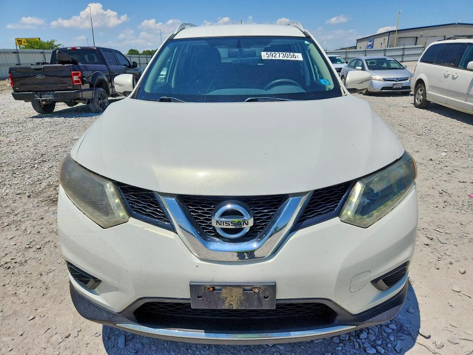 59273056 :رقم المزاد ، 5N1AT2MV9EC807891 vin ، 2014 Nissan Rogue مزاد بيع