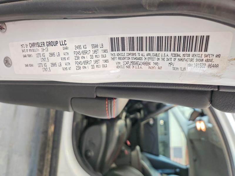 2014 Jeep Cherokee მანქანა იყიდება აუქციონზე, vin: 1C4PJMBS0EW140684, აუქციონის ნომერი: 59812806