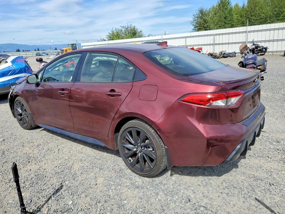 2023 Toyota Corolla Hybrid მანქანა იყიდება აუქციონზე, vin: JTDBDMHE8PJ003625, აუქციონის ნომერი: 62917146