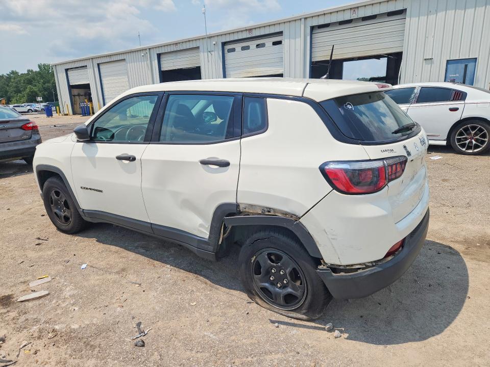 2018 Jeep Compass მანქანა იყიდება აუქციონზე, vin: 3C4NJCAB9JT254962, აუქციონის ნომერი: 62801486