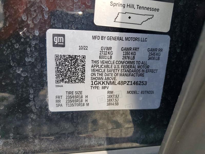 62745466 :رقم المزاد ، 1GKKNML48PZ146253 vin ، 2026 Gmc Acadia مزاد بيع