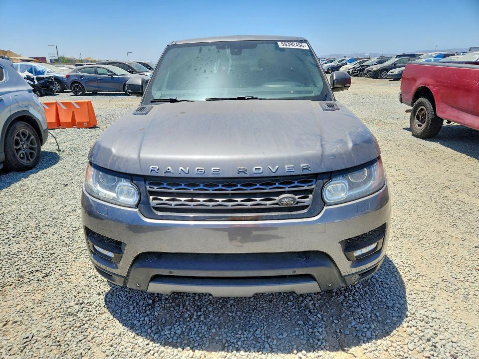 2015 Land Rover Range Rover Sport მანქანა იყიდება აუქციონზე, vin: SALWG2VF3FA538900, აუქციონის ნომერი: 59392456
