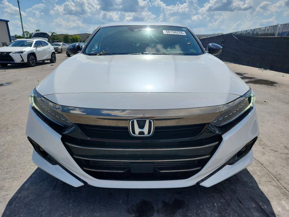 Продаж на аукціоні авто 2021 Honda Accord, vin: 1HGCV1F36MA104693, номер лоту: 60156226
