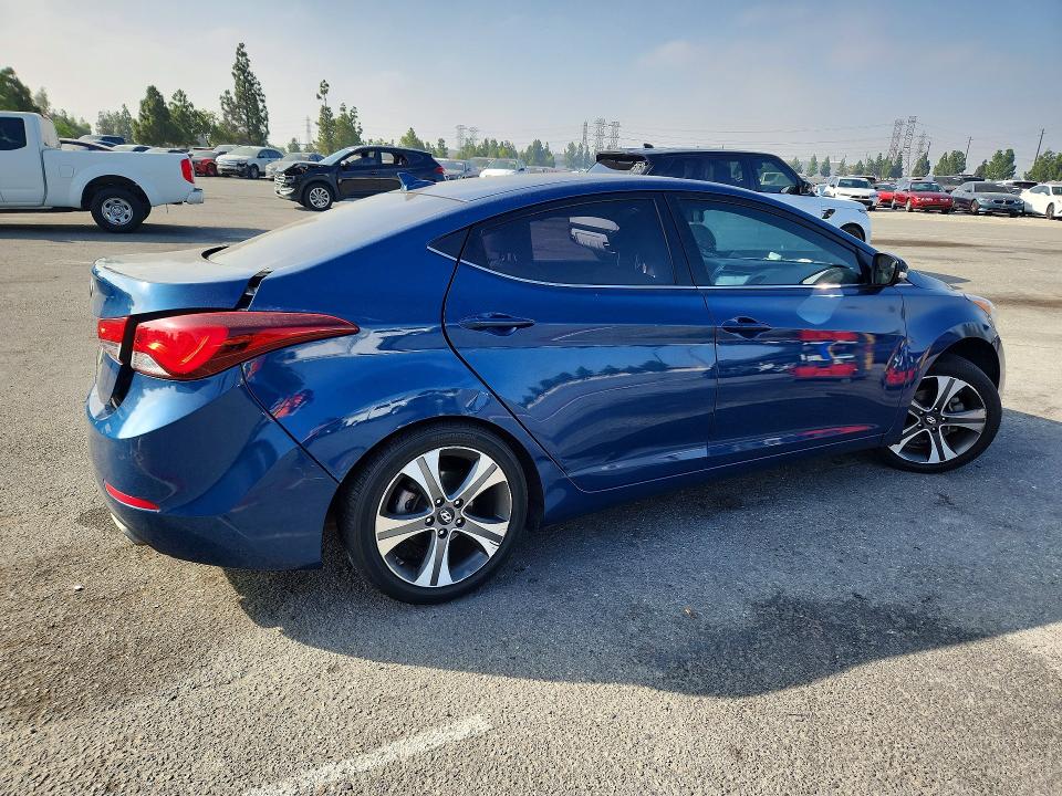 62839136 :رقم المزاد ، KMHDH4AHXEU171193 vin ، 2014 Hyundai Elantra مزاد بيع