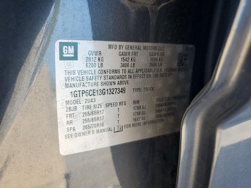 Продажа на аукционе авто 2016 Gmc Canyon, vin: 1GTP6CE13G1327349, номер лота: 61690686