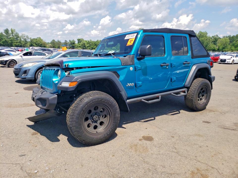 57873436 :رقم المزاد ، 1C4HJXDG9KW597990 vin ، 2019 Jeep Wrangler Unlimited مزاد بيع