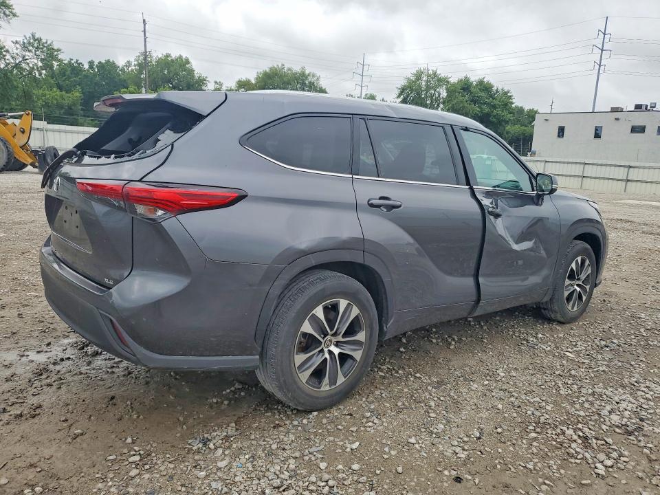 2020 Toyota Highlander მანქანა იყიდება აუქციონზე, vin: 5TDGZRAH0LS505955, აუქციონის ნომერი: 62934546