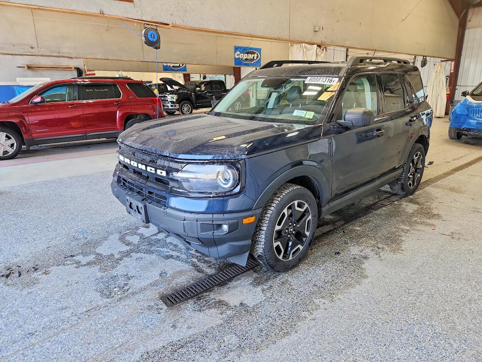 Aukcja sprzedaży 2022 Ford Bronco Sport, vin: 3FMCR9C67NRD91724, numer aukcji: 60881316