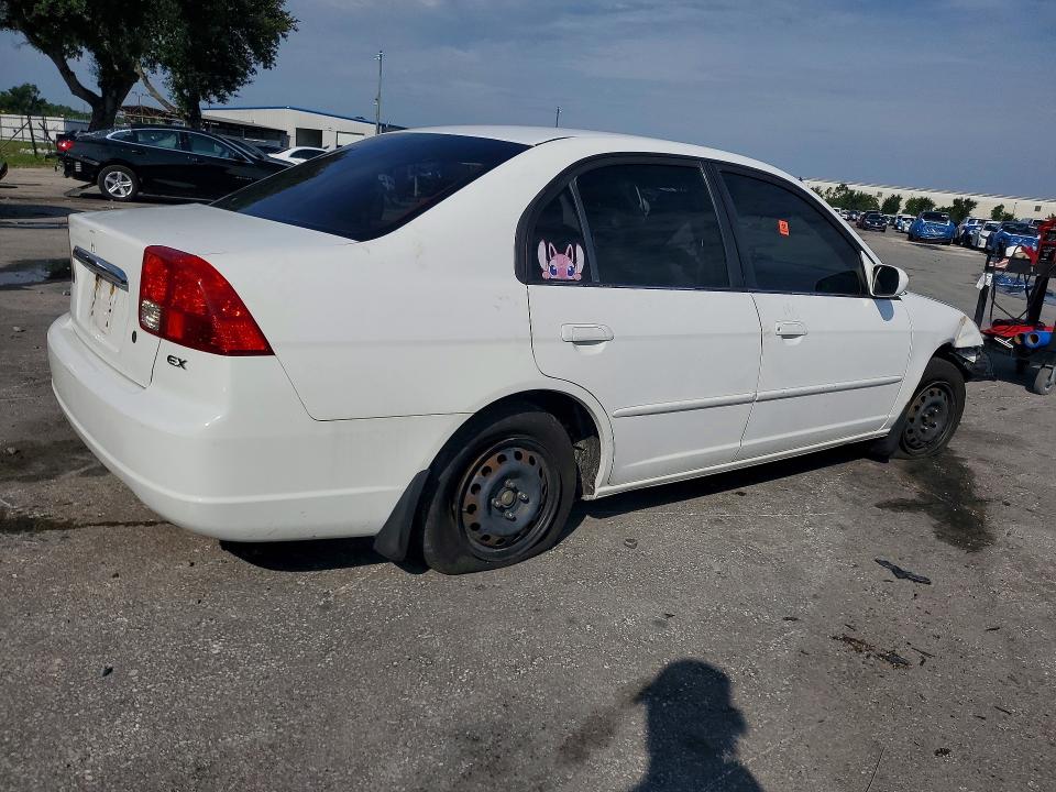 Продаж на аукціоні авто 2003 Honda Civic, vin: JHMES26753S001619, номер лоту: 61615406