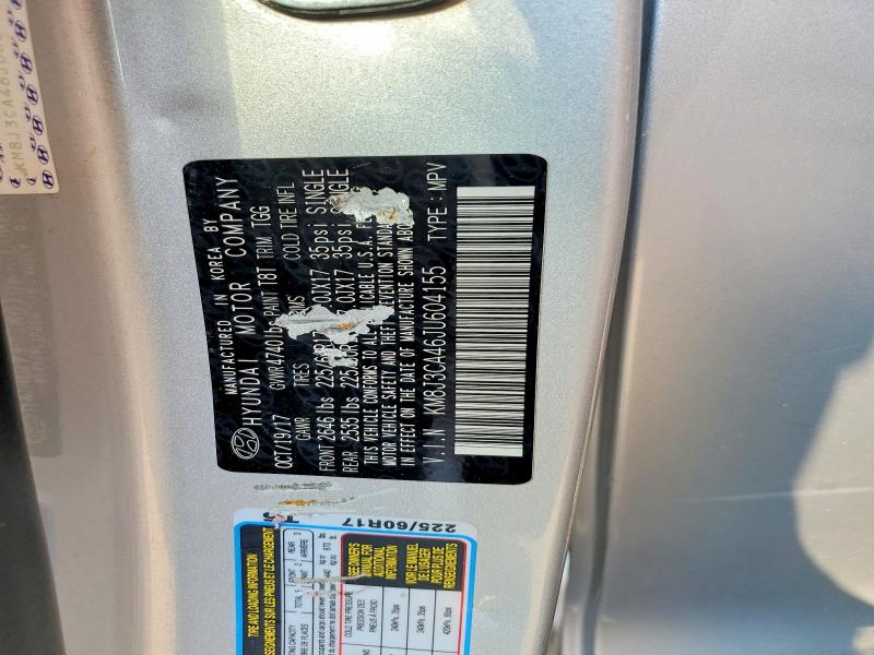 Продаж на аукціоні авто 2018 Hyundai Tucson, vin: KM8J3CA46JU604155, номер лоту: 59996576