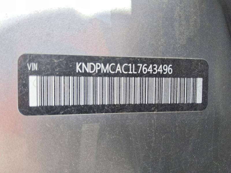 2020 Kia Sportage მანქანა იყიდება აუქციონზე, vin: KNDPMCAC1L7643496, აუქციონის ნომერი: 59011266