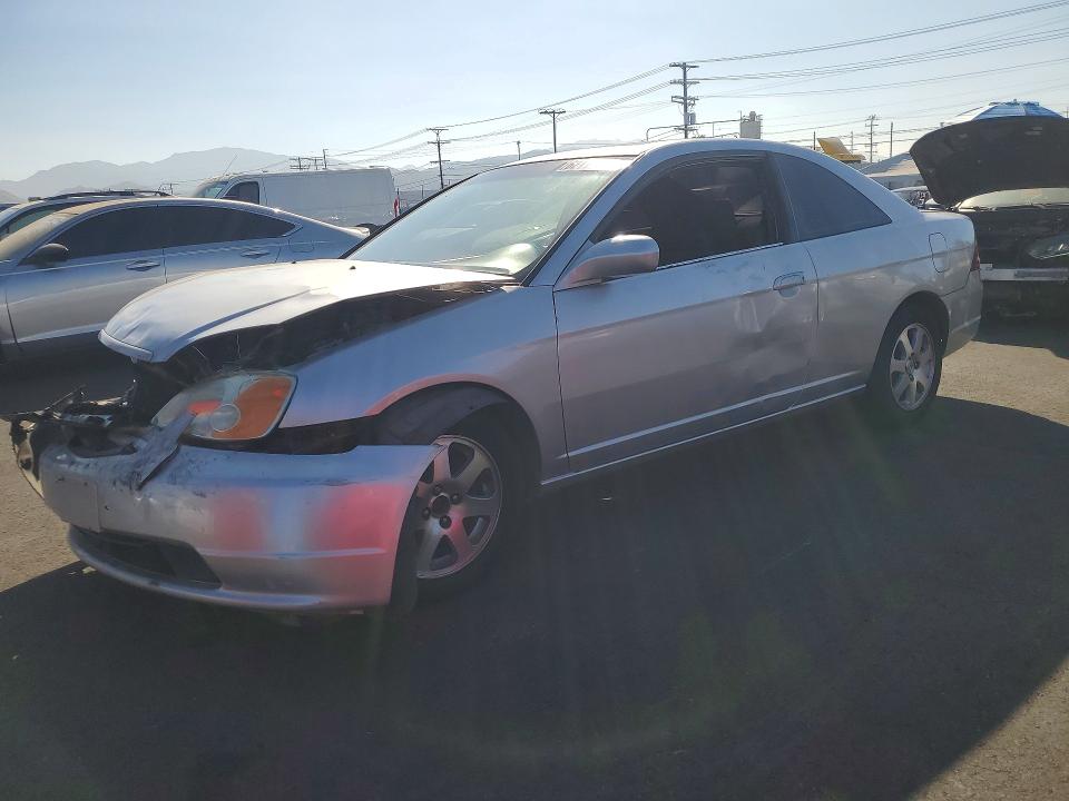 2003 Honda Civic მანქანა იყიდება აუქციონზე, vin: 1HGEM21093L001348, აუქციონის ნომერი: 62140846