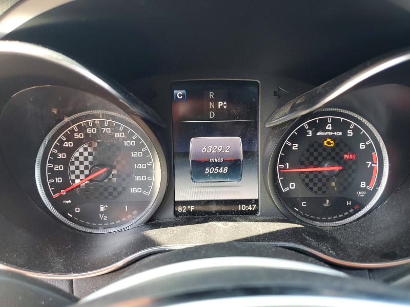 2018 Mercedes-benz C მანქანა იყიდება აუქციონზე, vin: 55SWF6EB9JU256631, აუქციონის ნომერი: 61520966