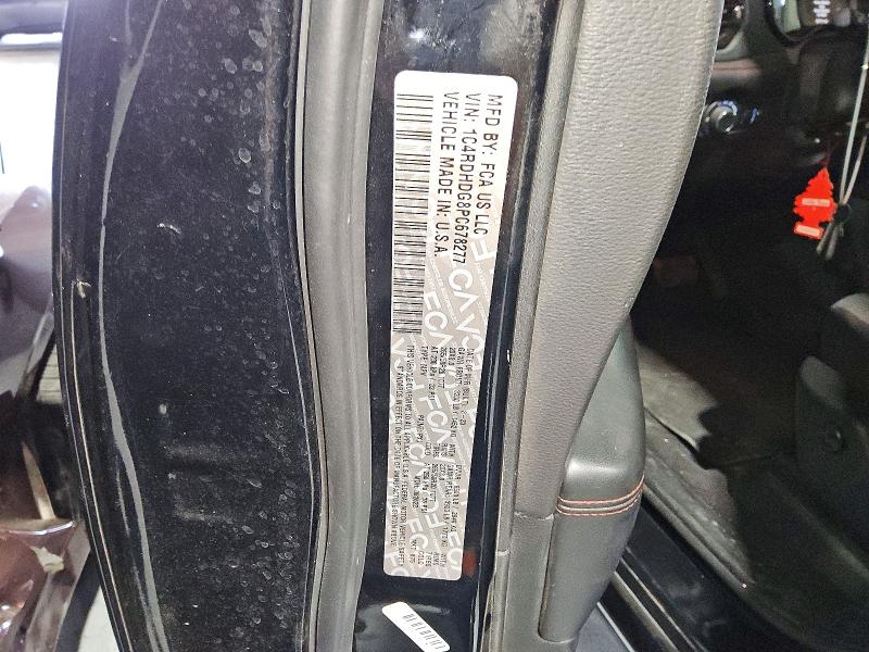 2023 Dodge Durango მანქანა იყიდება აუქციონზე, vin: 1C4RDHDG8PC678277, აუქციონის ნომერი: 63204316