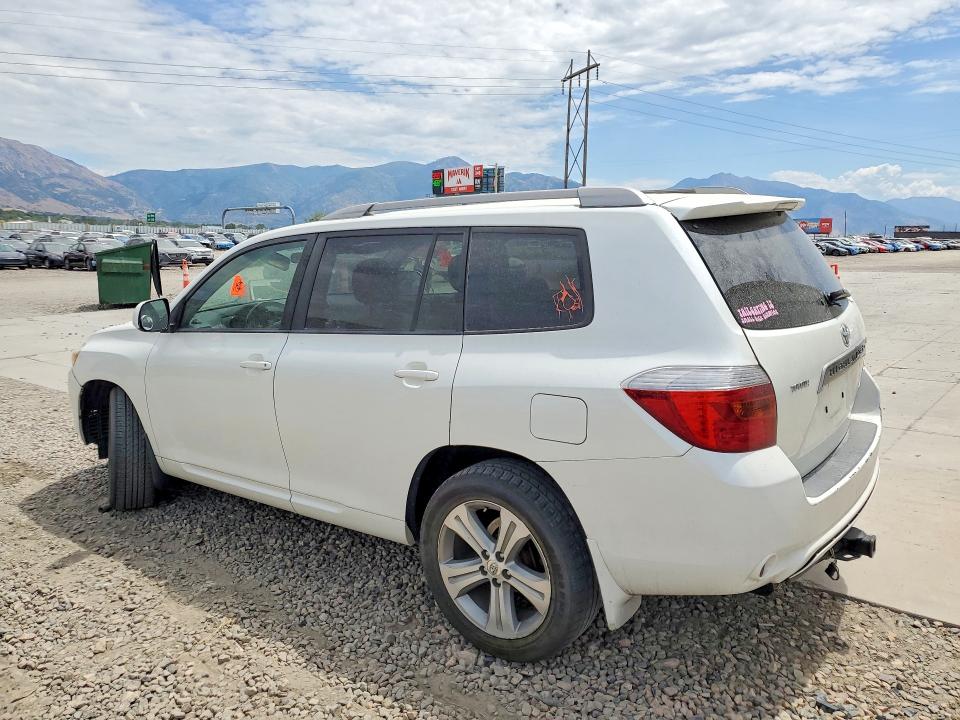2008 Toyota Highlander მანქანა იყიდება აუქციონზე, vin: JTEES43A382021903, აუქციონის ნომერი: 59177786