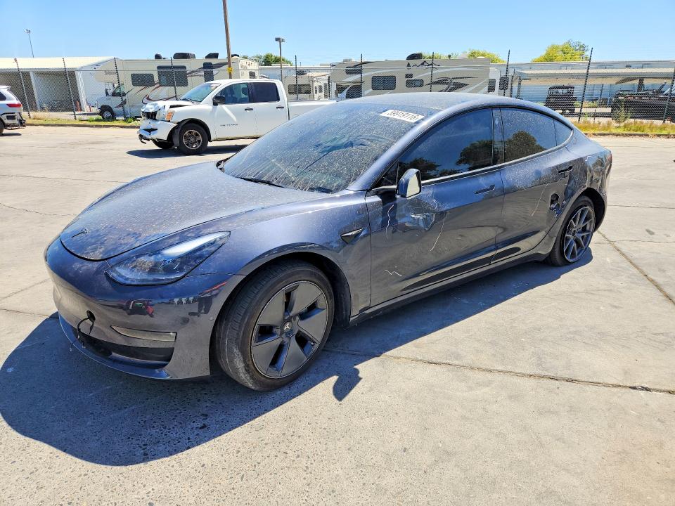 Продаж на аукціоні авто 2022 Tesla Model 3, vin: 5YJ3E1EB2NF319634, номер лоту: 59919116