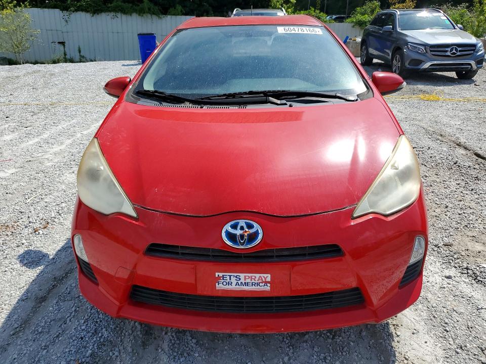 60478166 :رقم المزاد ، JTDKDTB30D1041637 vin ، 2013 Toyota Prius C مزاد بيع